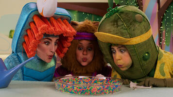 Un bouquet pour Tatie Cornichoune