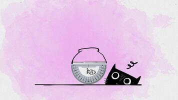 La langue au chat